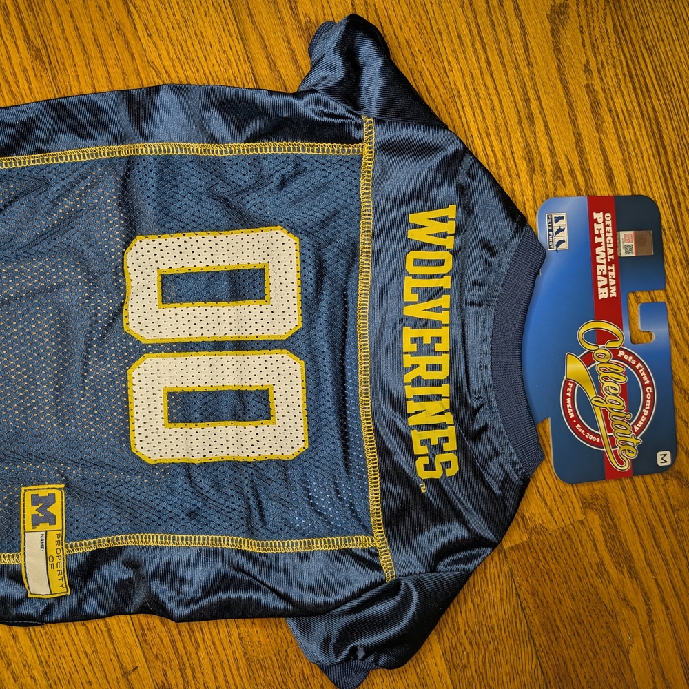 Wolverines Navy Blue Jersey